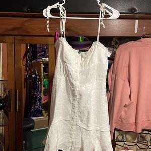 New White CBR Mini Spaghetti Strap dress NWT